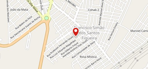 Pizzaria A Toca pizzas/salgados no mapa