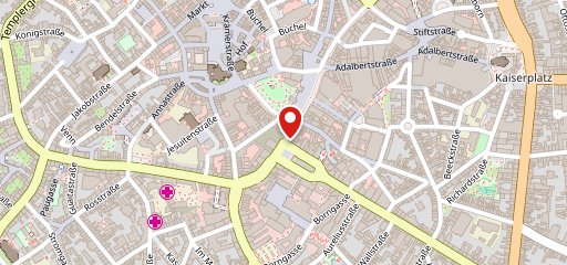 Aachener Brauhaus sur la carte