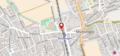 Aare Pizza Münsingen sulla mappa
