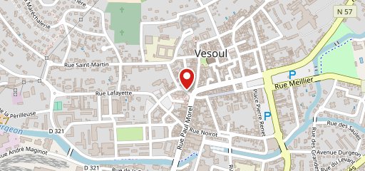 Kebab L'Oasis Vesoul sur la carte