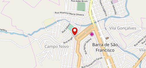 Abner Pizzaria & Lanchonete Barra de São Francisco ES no mapa