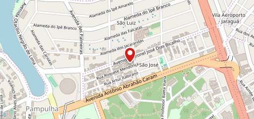 Academia da Carne no mapa