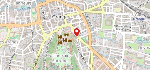 Académie de Billard sur la carte