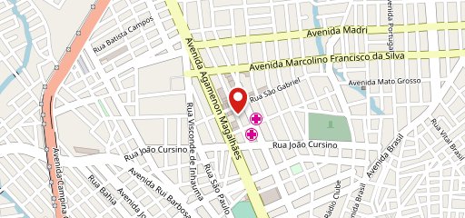 Açaí Café & Cia no mapa