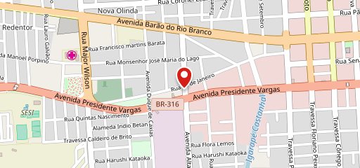 Acaí Concha Em Pé no mapa