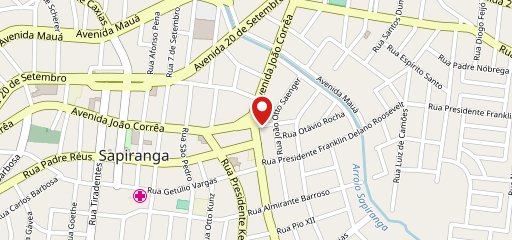 Açaí da Bibi Sapiranga no mapa