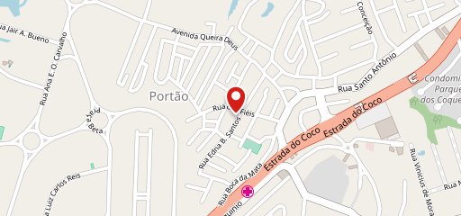 Açai dos Irmãos e Pizzaria no mapa