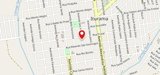 Acai Imperial Iturama no mapa