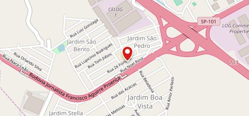 Açai Mania no mapa