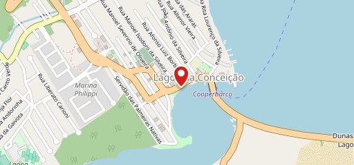 Açailand - Lagoa da Conceição no mapa