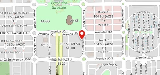 Açaiteria.com no mapa