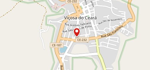 Churrascaria O Hélio - Viçosa CE no mapa