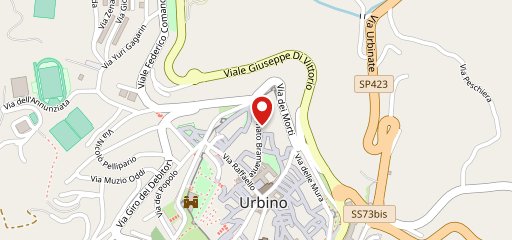 Accipizza Urbino sulla mappa