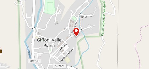 Aia della Baronessa sulla mappa