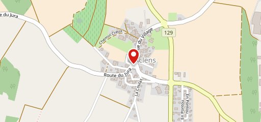 Boulangerie Aclens on map