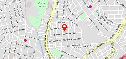 Dona moça Restaurante e Buffet no mapa