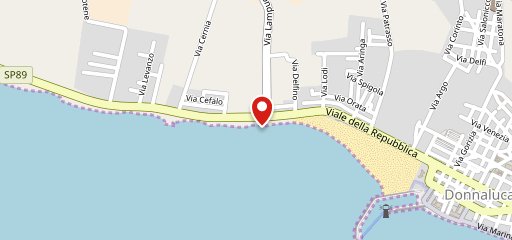 Ristorante Acquamarina sulla mappa