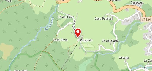 Albergo Ristorante Pizzeria Acque Chiare Pievepelago sulla mappa