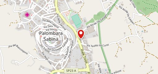 CaffèShop Palombara Sabina sur la carte