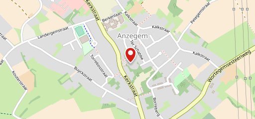 Delhaize Anzegem sur la carte