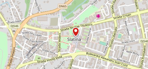 Adagio Pizza Slatina sur la carte