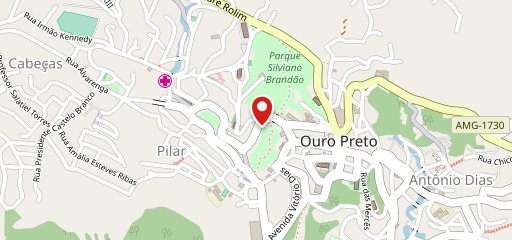 Adega Ouro Preto no mapa