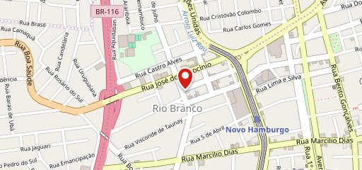 ADEGRILL Restaurante & Pizzaria NOVO HAMBURGO - RS no mapa