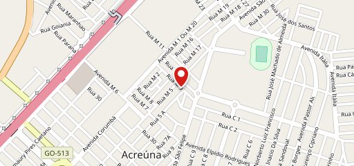 Adella Pizzaria no mapa