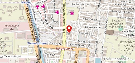 Adyar Bakery on map