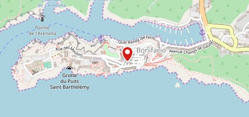 L'Enoteca Bar à Vins Bonifacio sur la carte