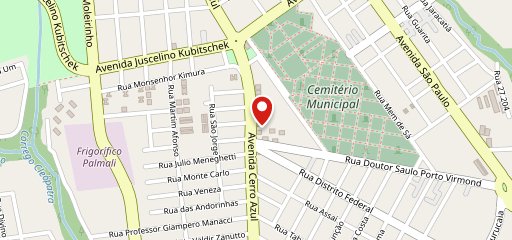 Adore Brigaderia e Café - Cerro Azul no mapa