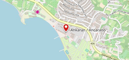 Adria Ankaran Hotel & Resort sur la carte