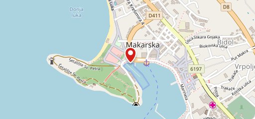 Restaurant Adriatik sulla mappa