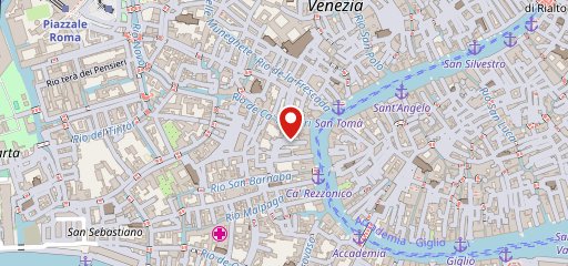 Osteria Cicchetteria "Aea Canevassa" Venezia sur la carte