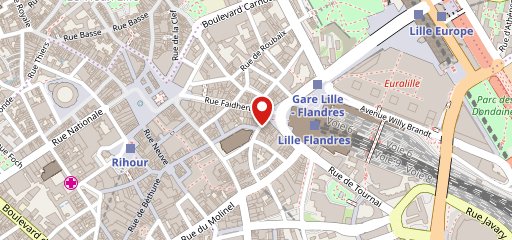 Afri Call Food (Gare Lille Flandres) - Restaurant Africain Lille sur la carte