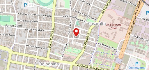 Ristorante Africano Adal sulla mappa