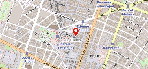 AG Les Halles sur la carte