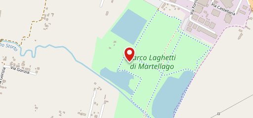 Ristopub Al lago dei ochi sulla mappa