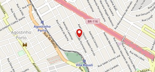 Agostinho Porto no mapa