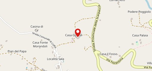 Agriturismo Il Ristoro di Cervoli sulla mappa