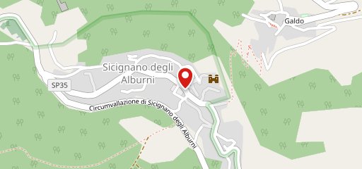 Ristorante dell' Agriturismo La Loggia degli Alburni sulla mappa