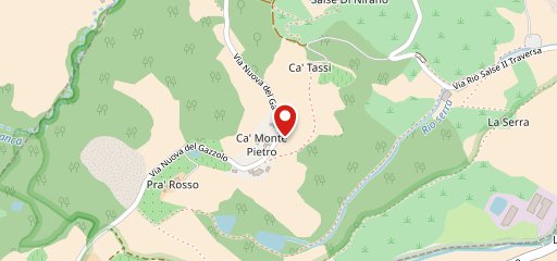 Agriturismo Pra' Rosso Restaurant sulla mappa