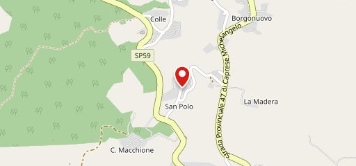 Agriturismo Terra di Michelangelo sulla mappa