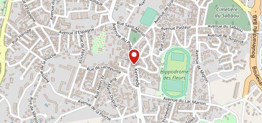 AHPÉ Restaurant sur la carte