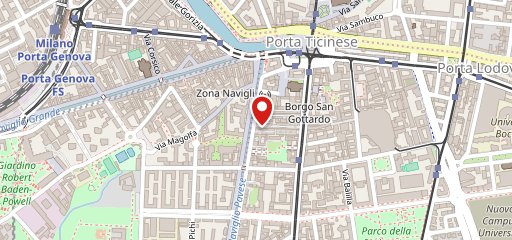 Ai Balestrari sul Naviglio Pavese sulla mappa