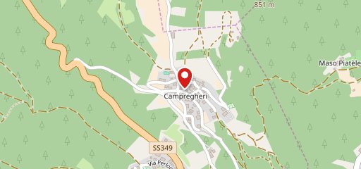 Hotel Campregheri sulla mappa