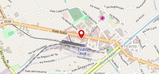 Ristorante Ai Portici Tirano sulla mappa