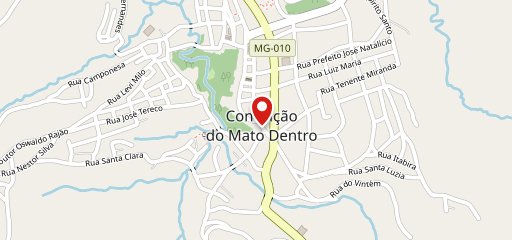 Aí, que delícia no mapa