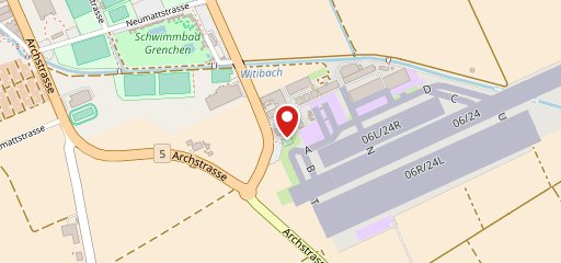 Flughafen Restaurant Airporthotel sulla mappa