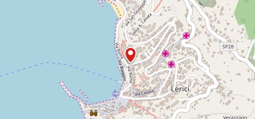 Ristorante Al Cantiere Lerici sulla mappa